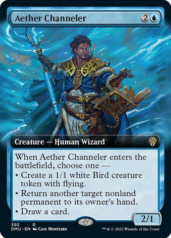 Aether Channeler (Extended Art) [Dominaria United] - Rocket TCG