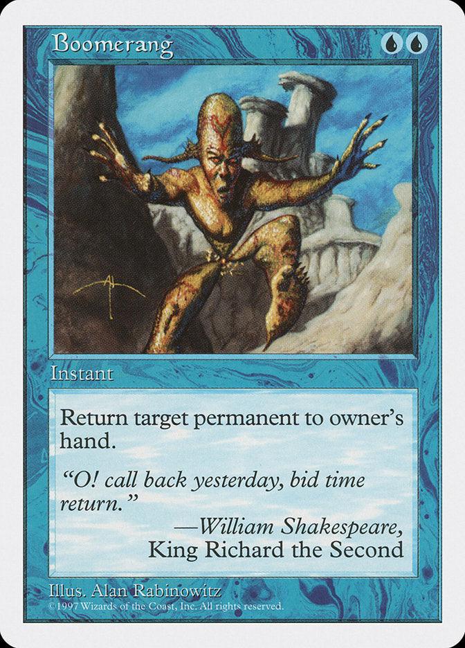 Boomerang [Fifth Edition] - Rocket TCG