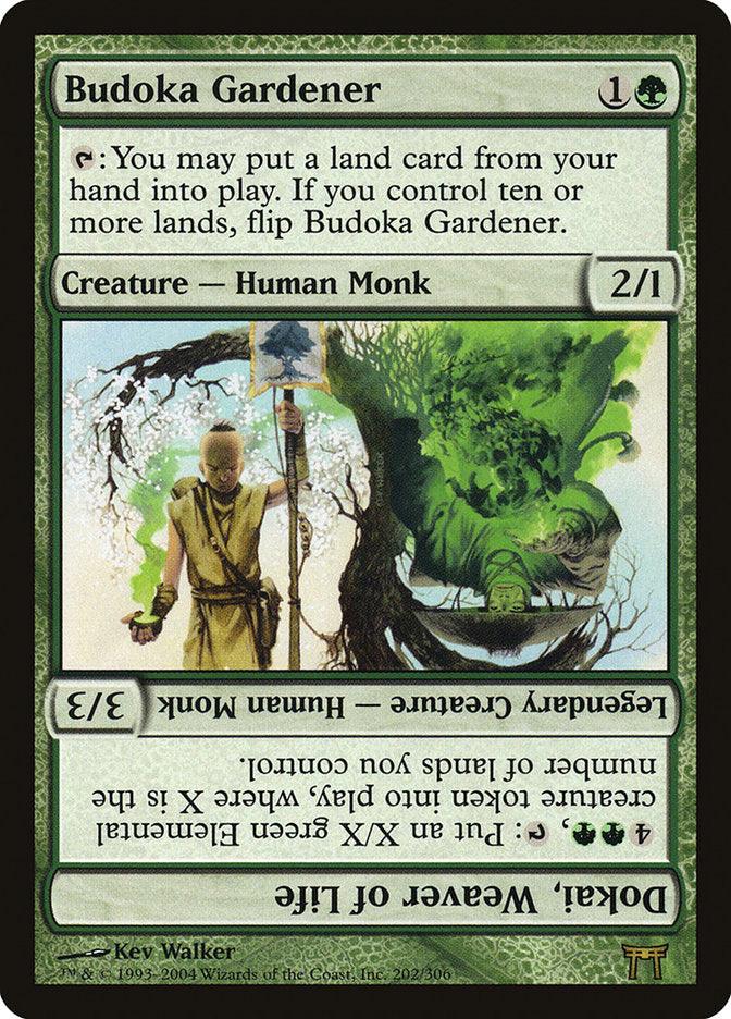 Budoka Gardener // Dokai, Weaver of Life [Champions of Kamigawa] - Rocket TCG