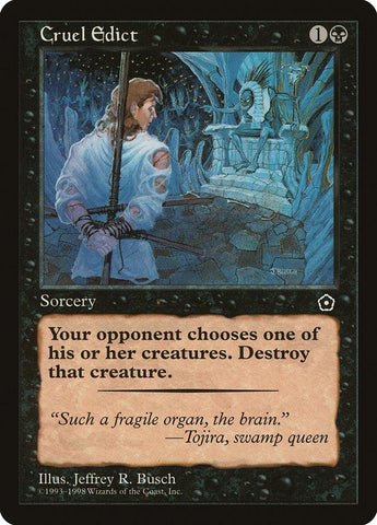 Cruel Edict [Portal Second Age] - Rocket TCG