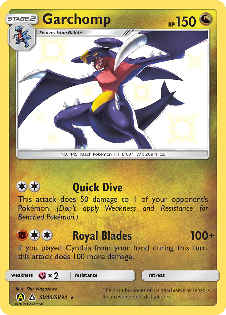 Garchomp (SV40/SV94) [Sun & Moon: Hidden Fates