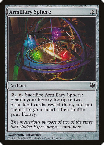 Armillary Sphere [Duel Decks: Knights vs. Dragons] - Rocket TCG