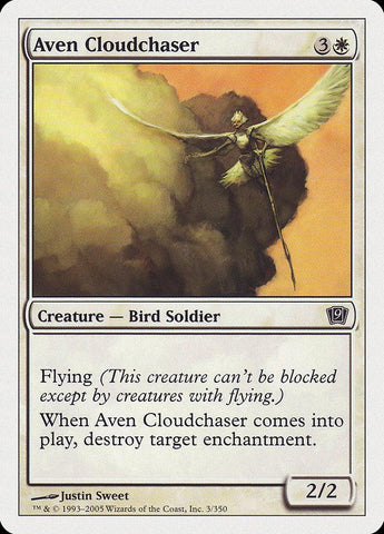 Aven Cloudchaser [Ninth Edition] - Rocket TCG