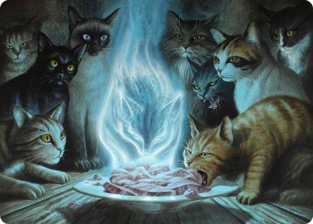 Can't Stay Away Art Card [Innistrad: Midnight Hunt Art Series] - Rocket TCG