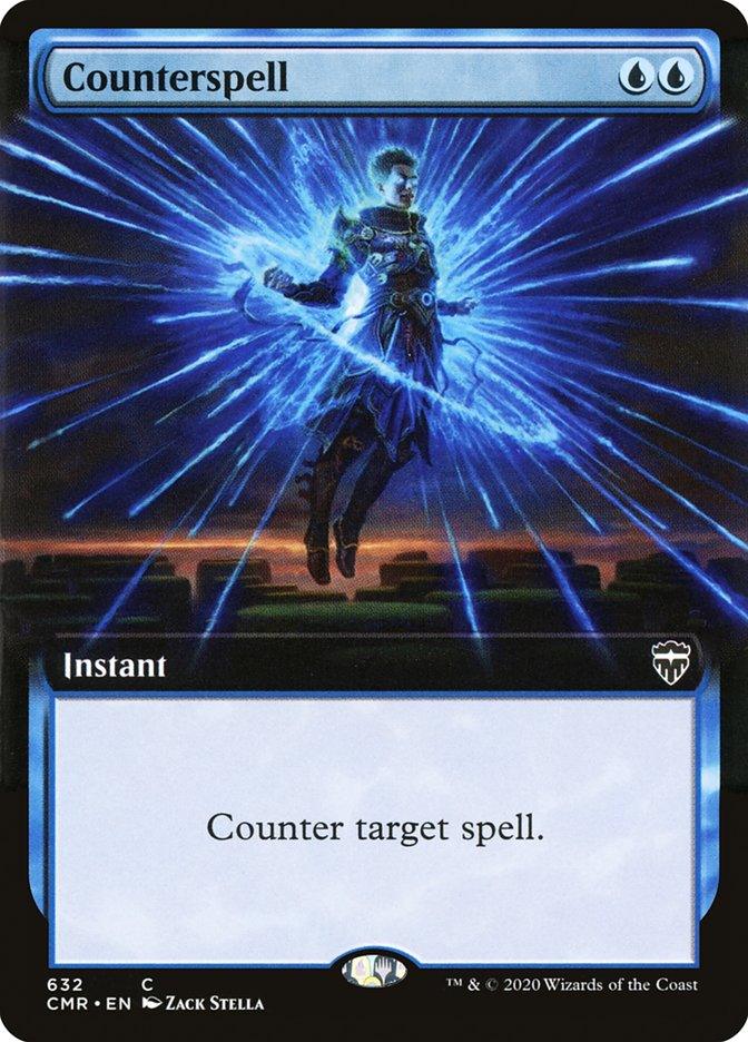 Counterspell (Extended Art) [Commander Legends] - Rocket TCG