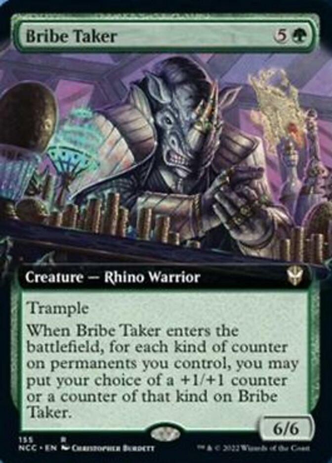 Bribe Taker (Extended Art) [Streets of New Capenna Commander] - Rocket TCG