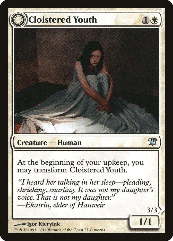 Cloistered Youth // Unholy Fiend [Innistrad] - Rocket TCG