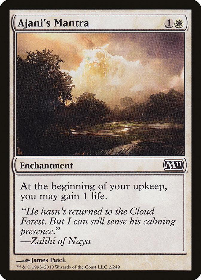 Ajani's Mantra [Magic 2011] - Rocket TCG