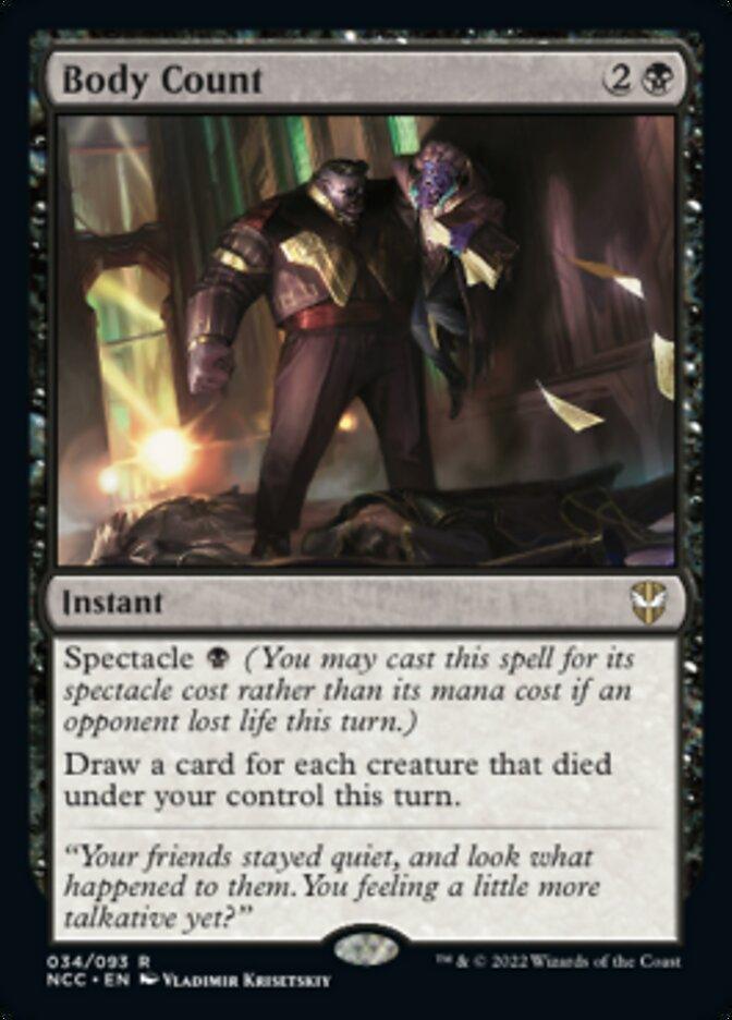 Body Count [Streets of New Capenna Commander] - Rocket TCG