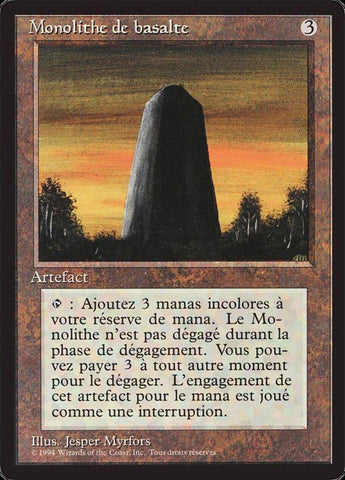 Basalt Monolith [Foreign Black Border] - Rocket TCG