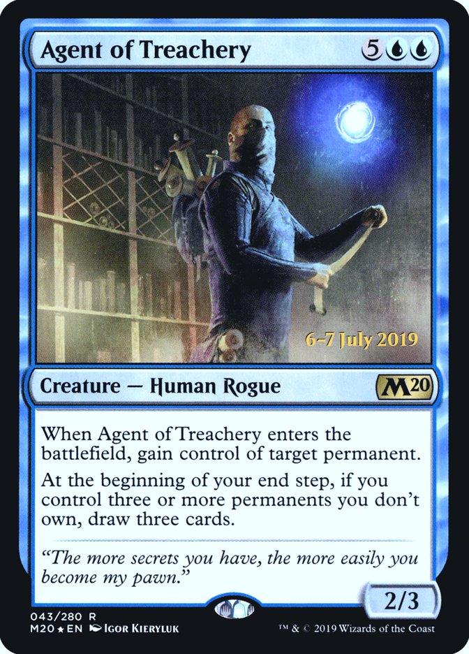 Agent of Treachery [Core Set 2020 Prerelease Promos] - Rocket TCG