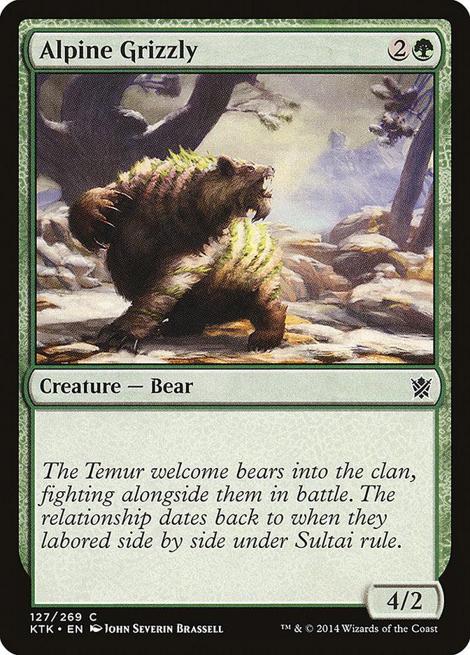 Alpine Grizzly [Khans of Tarkir] - Rocket TCG