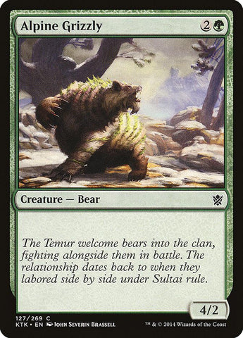 Alpine Grizzly [Khans of Tarkir] - Rocket TCG
