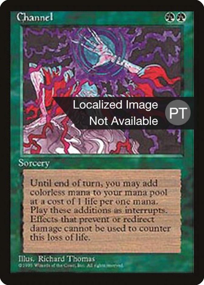 Channel [Fourth Edition (Foreign Black Border)] - Rocket TCG