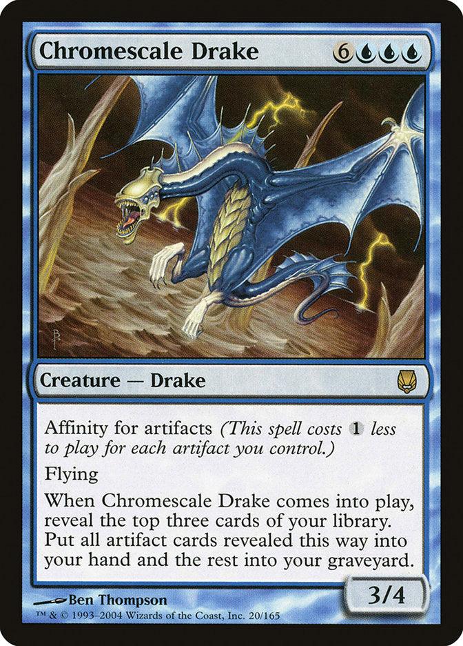 Chromescale Drake [Darksteel] - Rocket TCG