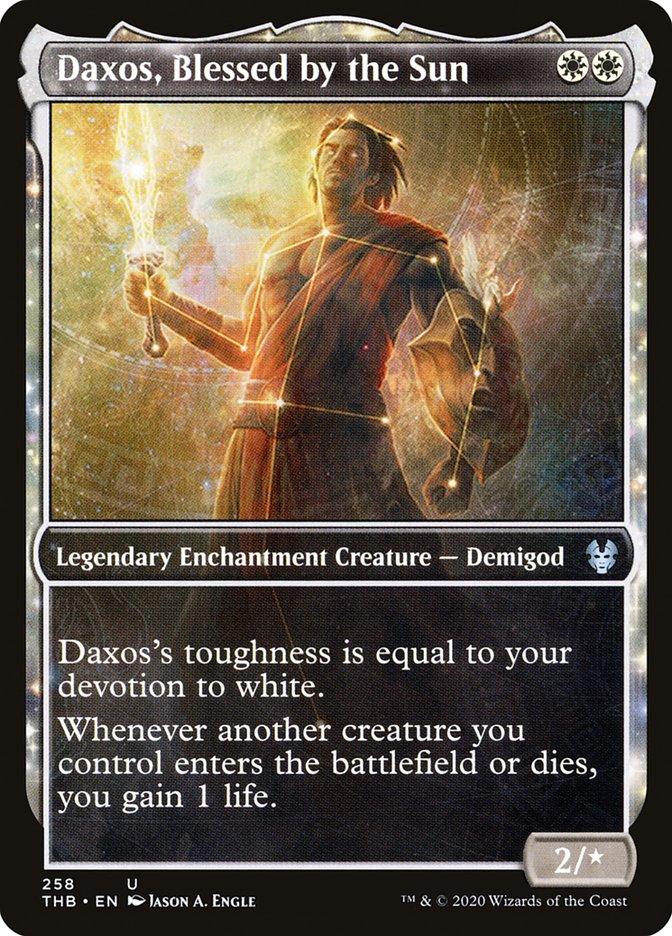 Daxos, Blessed by the Sun (Showcase) [Theros Beyond Death] - Rocket TCG