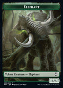 Clue // Elephant Double-sided Token [Streets of New Capenna Commander Tokens] - Rocket TCG