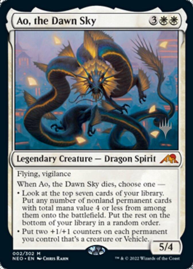 Ao, the Dawn Sky (Promo Pack) [Kamigawa: Neon Dynasty Promos] - Rocket TCG
