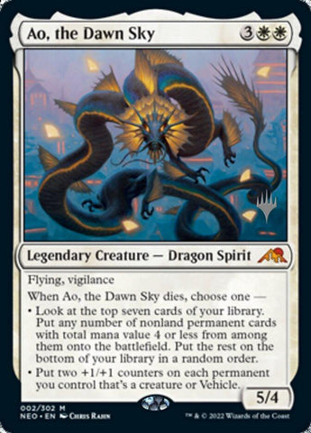 Ao, the Dawn Sky (Promo Pack) [Kamigawa: Neon Dynasty Promos] - Rocket TCG