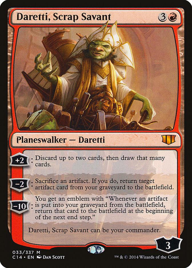 Daretti, Scrap Savant [Commander 2014] - Rocket TCG