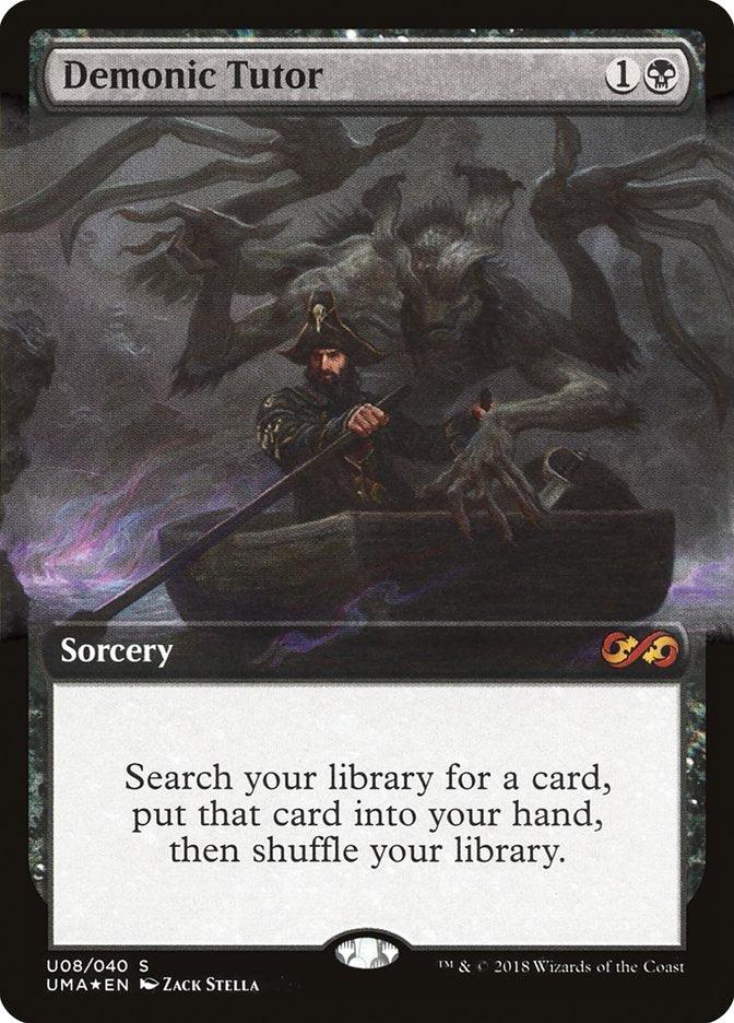 Demonic Tutor (Topper) [Ultimate Masters Box Topper] - Rocket TCG