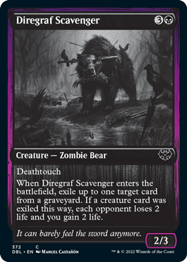 Diregraf Scavenger [Innistrad: Double Feature] - Rocket TCG