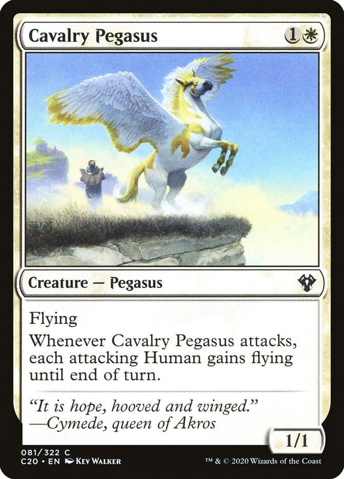 Cavalry Pegasus [Commander 2020] - Rocket TCG