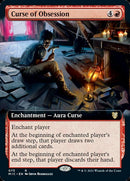 Curse of Obsession (Extended Art) [Innistrad: Midnight Hunt Commander] - Rocket TCG