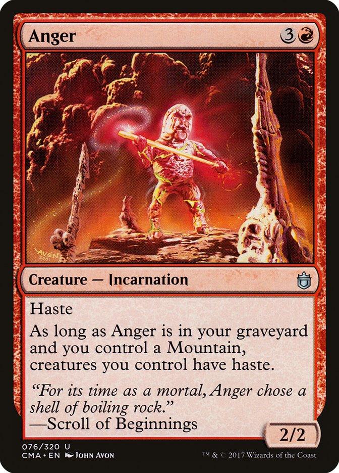 Anger [Commander Anthology] - Rocket TCG