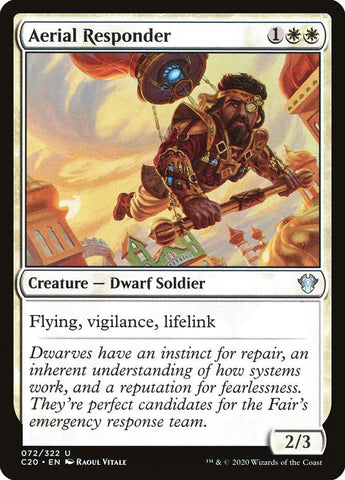 Aerial Responder [Commander 2020] - Rocket TCG