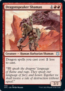 Dragonspeaker Shaman [Dungeons & Dragons: Adventures in the Forgotten Realms Commander] - Rocket TCG