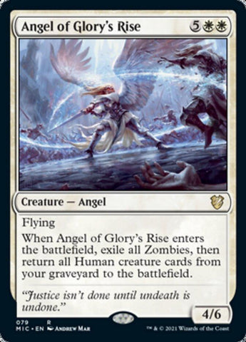 Angel of Glory's Rise [Innistrad: Midnight Hunt Commander] - Rocket TCG