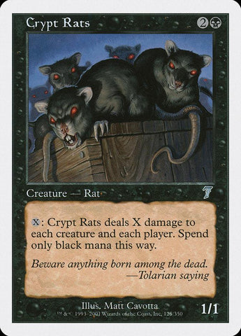 Crypt Rats [Seventh Edition] - Rocket TCG