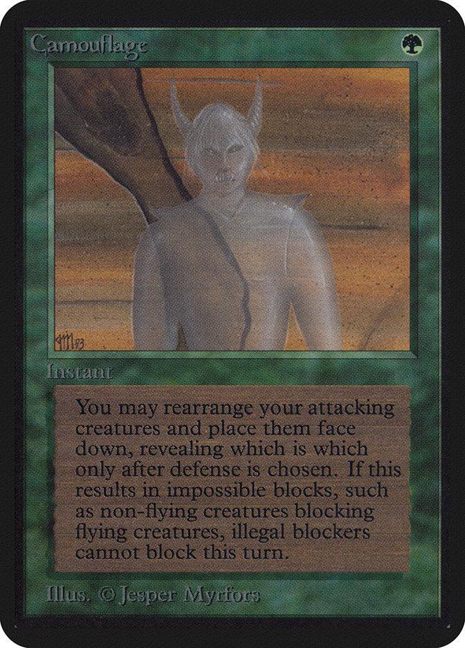 Camouflage [Alpha Edition] - Rocket TCG