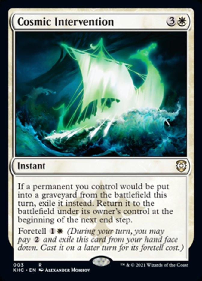Cosmic Intervention [Kaldheim Commander] - Rocket TCG