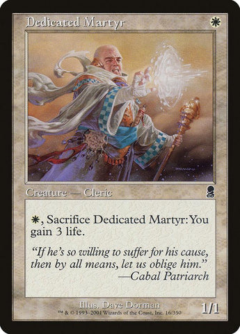 Dedicated Martyr [Odyssey] - Rocket TCG