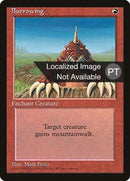 Burrowing [Fourth Edition (Foreign Black Border)] - Rocket TCG