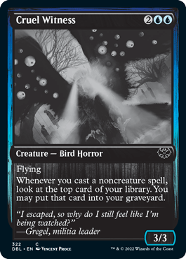 Cruel Witness [Innistrad: Double Feature] - Rocket TCG