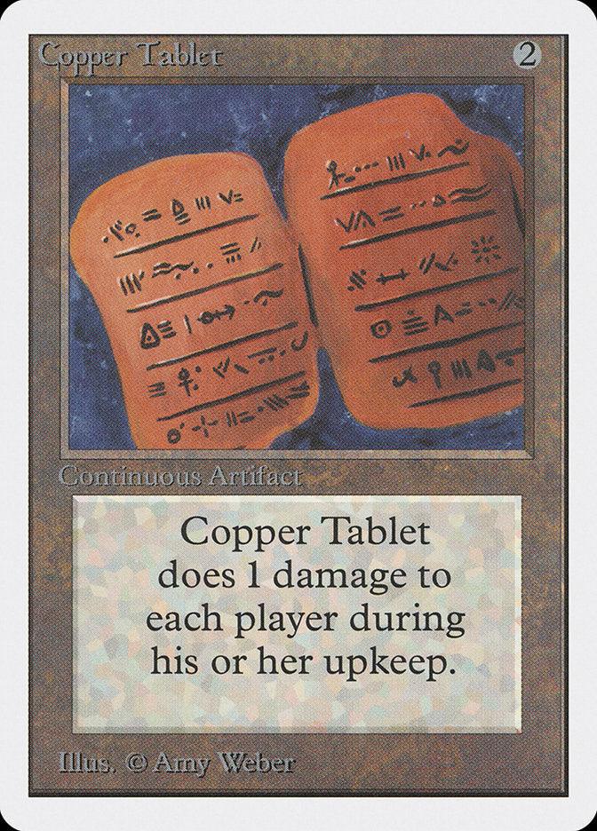 Copper Tablet [Unlimited Edition] - Rocket TCG