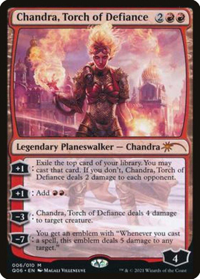 Chandra, Torch of Defiance [Pioneer Challenger Decks 2021] - Rocket TCG