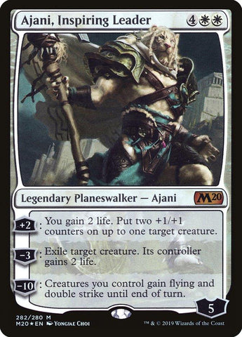 Ajani, Inspiring Leader [Core Set 2020] - Rocket TCG