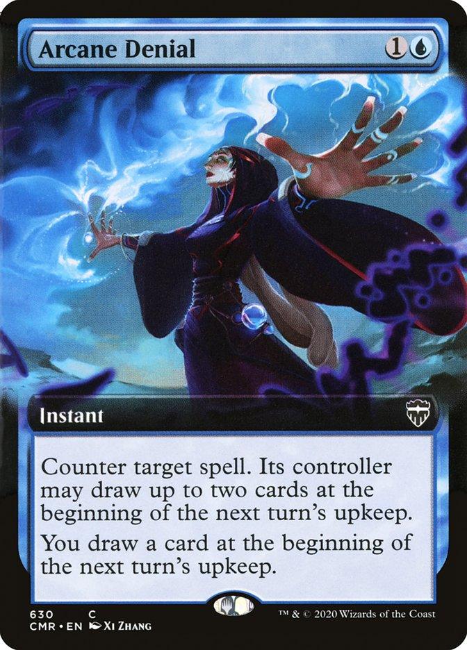 Arcane Denial (Extended Art) [Commander Legends] - Rocket TCG