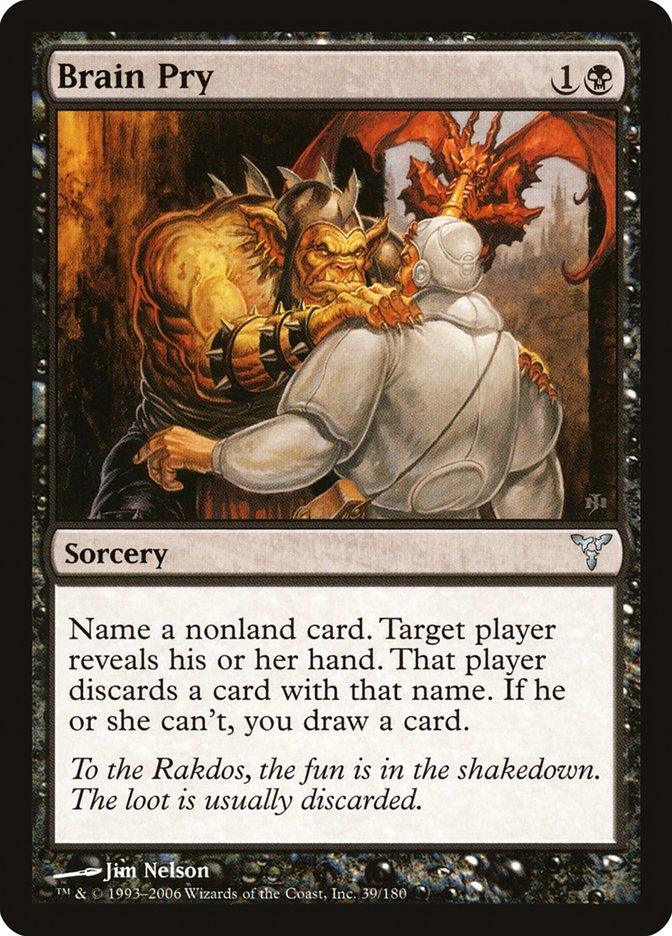 Brain Pry [Dissension] - Rocket TCG