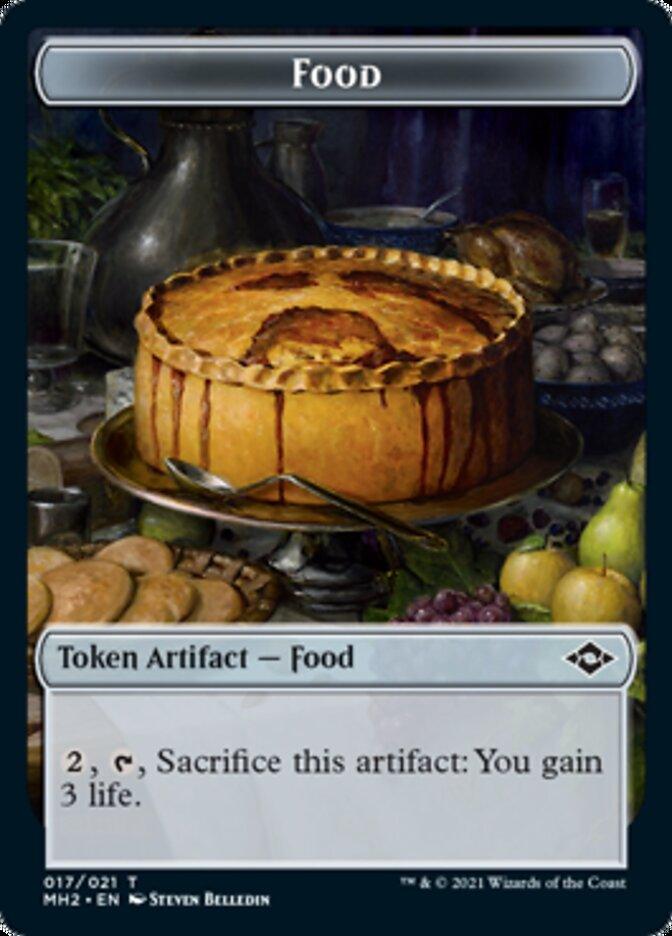 Bird Token // Food Token (17) [Modern Horizons 2 Tokens] - Rocket TCG