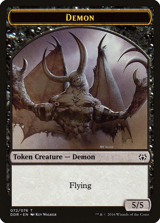 Demon Token [Duel Decks: Nissa vs. Ob Nixilis] - Rocket TCG