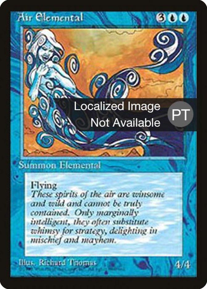Air Elemental [Fourth Edition (Foreign Black Border)] - Rocket TCG