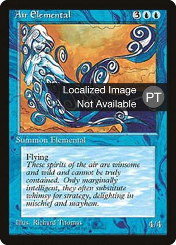 Air Elemental [Fourth Edition (Foreign Black Border)] - Rocket TCG