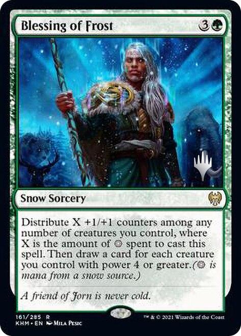 Blessing of Frost (Promo Pack) [Kaldheim Promos] - Rocket TCG