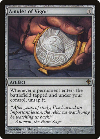 Amulet of Vigor [Worldwake] - Rocket TCG