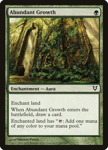 Abundant Growth [Avacyn Restored] - Rocket TCG